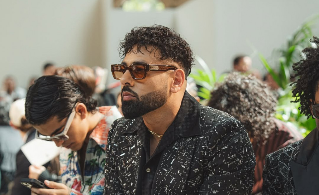 Badshah debuts at Paris Men's Fashion Week with Mike Amiri and links up with Steve Harvey