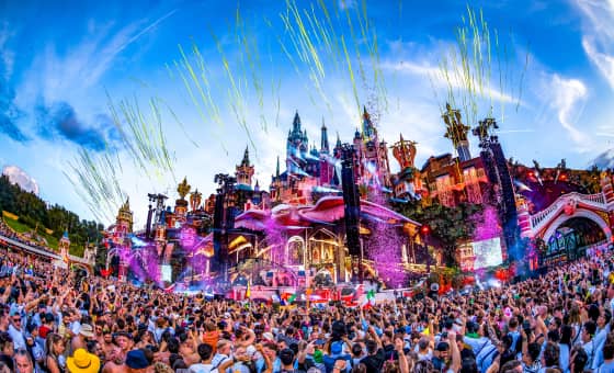 Fire Tears Down the Main Stage of Tomorrowland on Opening Eve