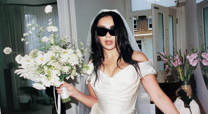 Charlie xcx shared a Couple of Photos of Her Wedding