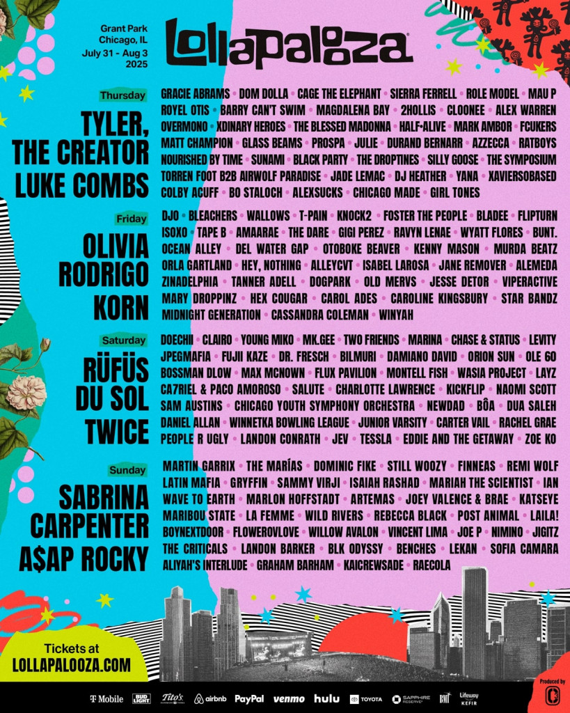 Lollapalooza 2025: The Biggest Dance Party of the Year has taken Place
