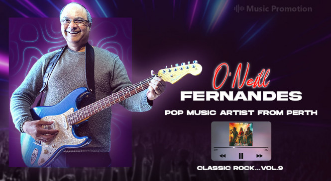 O’Neill Fernandes Keeps Rock Alive With His 57th Album Classic Rock…Vol.9