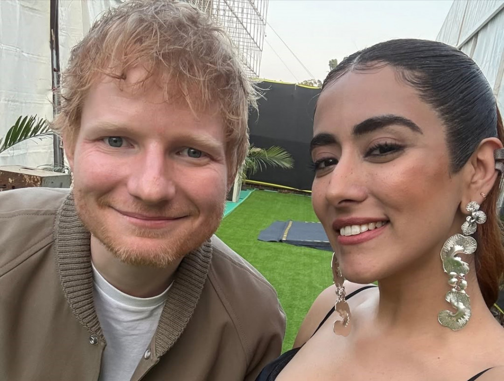Ed Sheeran Offers a Desi Taste by Collaborating with Jonita Gandhi
