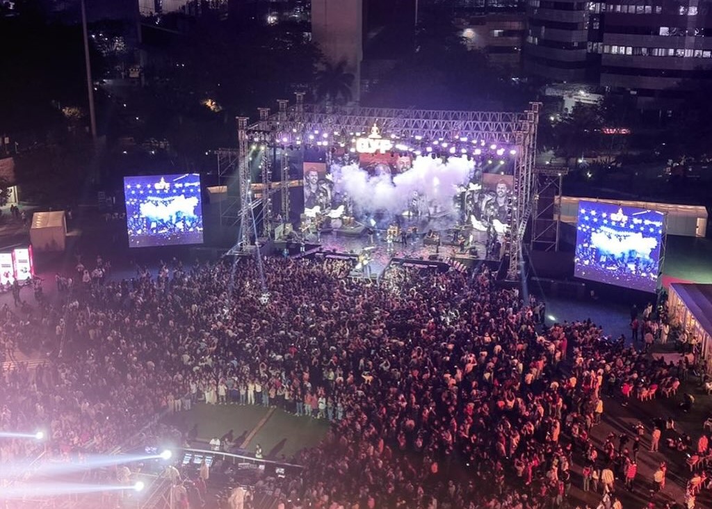 Global Youth Festival at Jio World Garden Captivated the Mumbai Crowd