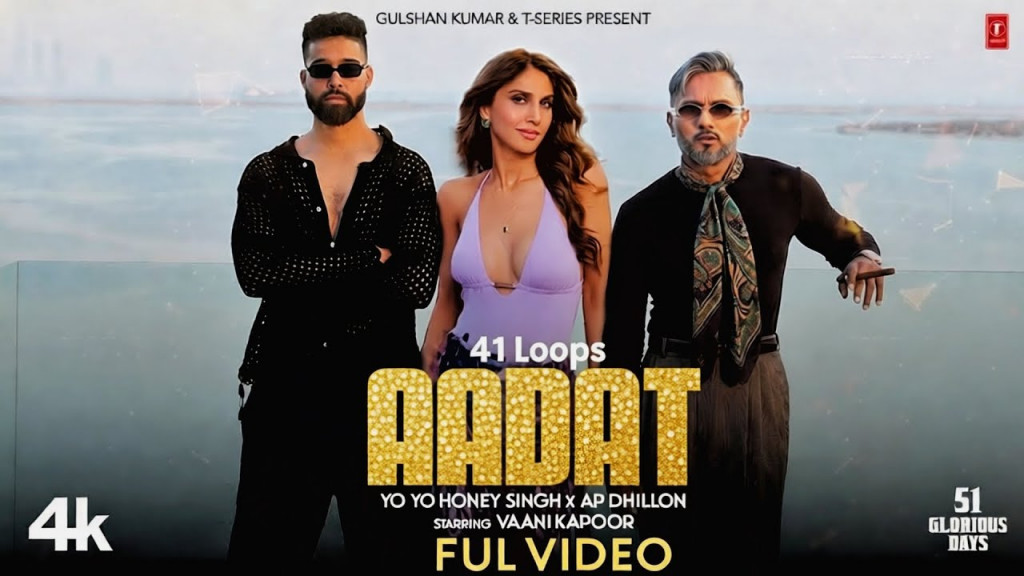 YoYo Honey Singh and AP Dhillon Delivered the Music Video of ‘Aadat’ Featuring Vaani Kapoor