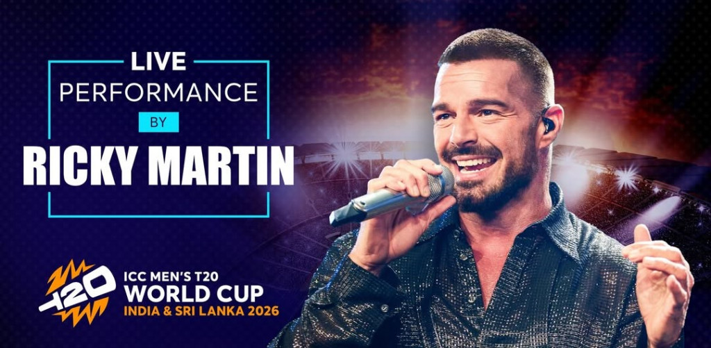 Ricky Martin Grooves to ‘Oh Ho HoHo’ at the T20 World Cup Final in Ahmedabad