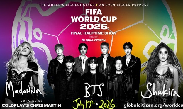 Shakira, Madonna, and BTS Will Headline The 2026 World Cup Final Halftime Show