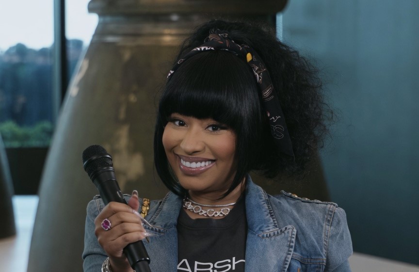 Nicki Minaj Unexpectedly Appears at SpaceX Launch Coverage