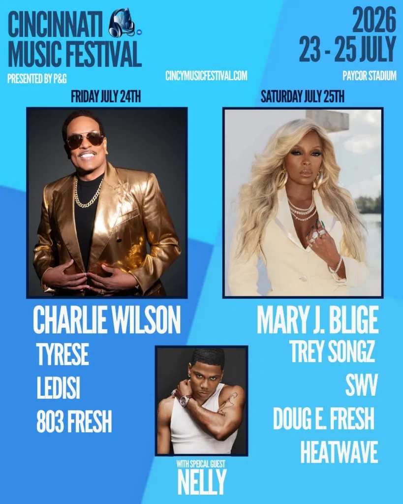 Cincinnati Music Festival 2026 Offers Paycor Stadium Concerts in July