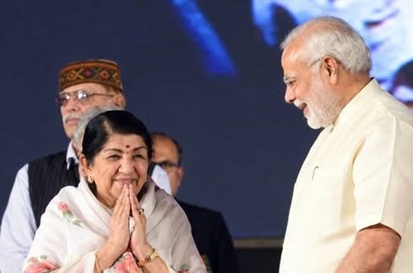 PM Modi Pays Tribute to Lata Mangeshkar on Her Birth Anniversary