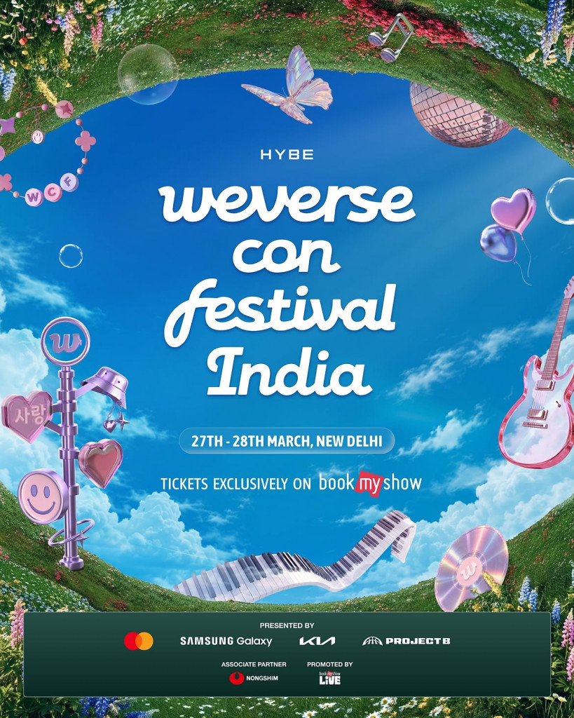 India Gets Ready for Weverse Con Festival, the Biggest K-pop Event by HYBE in 2027